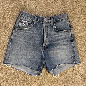 AGOLDE Dee Denim Shorts Size 25